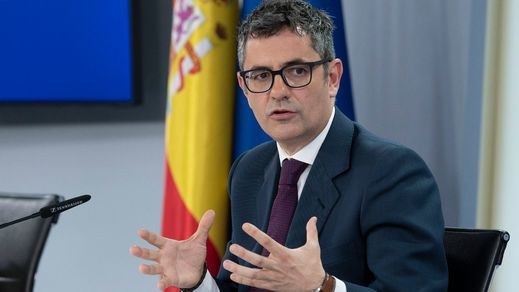 El ministro de Presidencia, Félix Bolaños