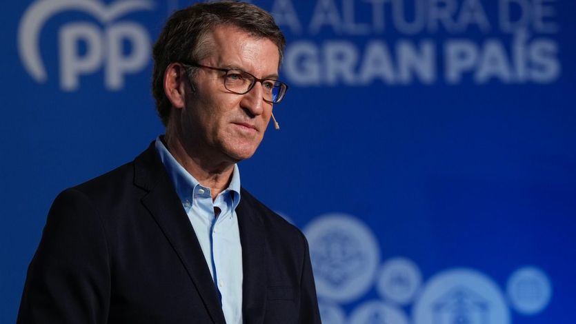 El presidente del PP, Alberto Núñez Feijóo