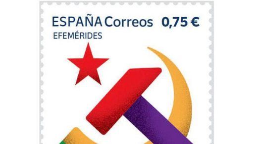 Correos conmemora el centenario del PCE y levanta ampollas entre la derecha española