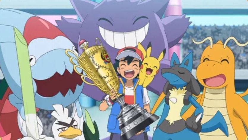 ¡Ash Ketchum es campeón mundial de Pokémon!