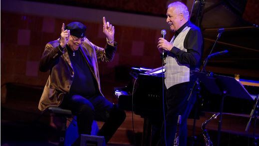 Chucho Valdés y Paquito D'Rivera ofrecieron un emocionante recital en el Palau de la Música