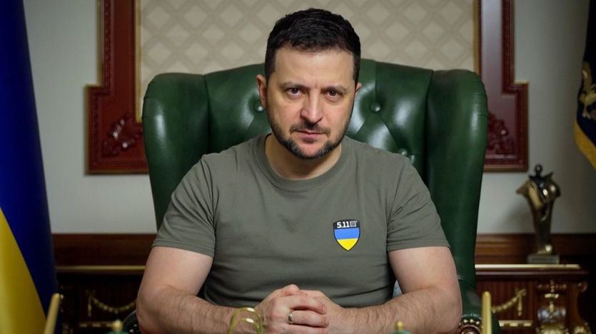 El presidente ucraniano, Volodymyr Zelensky