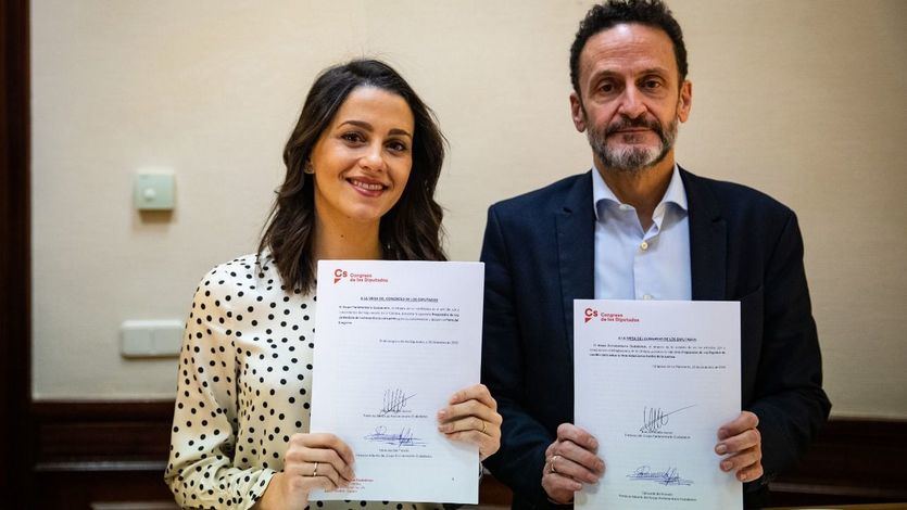 Inés Arrimadas y Edmundo Bal, juntos en una foto de archivo