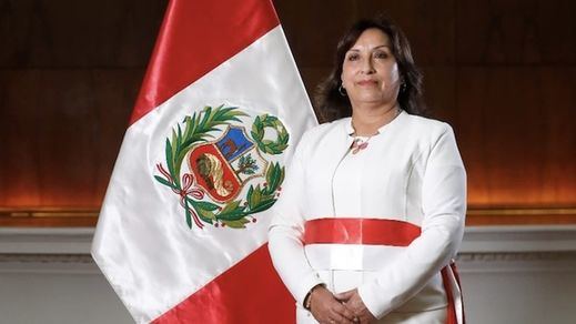 La presidenta de Perú, Dina Boluarte 