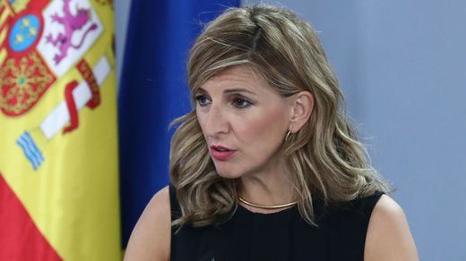 La vicepresidenta segunda y ministra de Trabajo, Yolanda Díaz