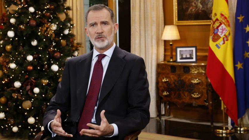 El Rey alerta de la 'erosión' de las instituciones y llama a la 'reflexión' en su discurso de Navidad