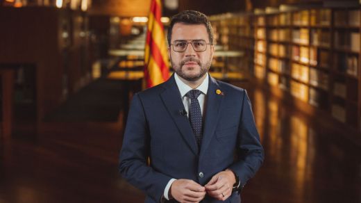 Aragonès pone en la agenda de 2023 fijar un referéndum pactado con el Gobierno