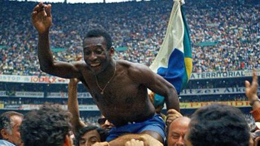 Pelé, en una foto de archivo