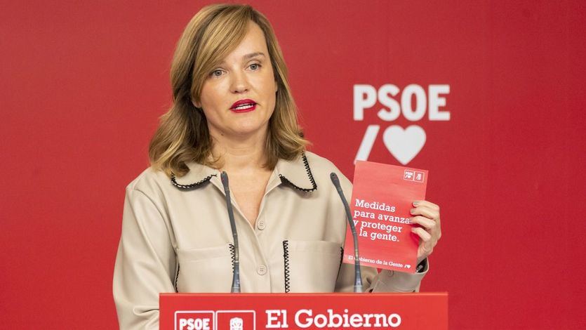 Pilar Alegría, portavoz del PSOE