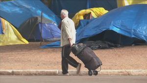 Más de 1.200 detenidos en los campamentos bolsonaristas frente a los cuarteles del Ejército en Brasilia