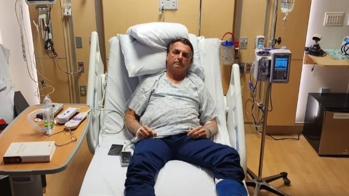 Jair Bolsonaro, hospitalizado