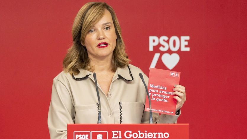 Pilar Alegría, portavoz del PSOE