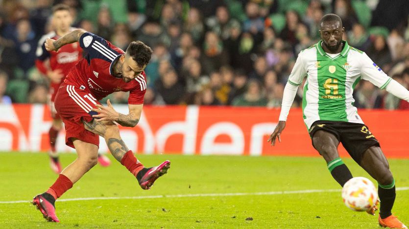 El Osasuna, ante el Betis