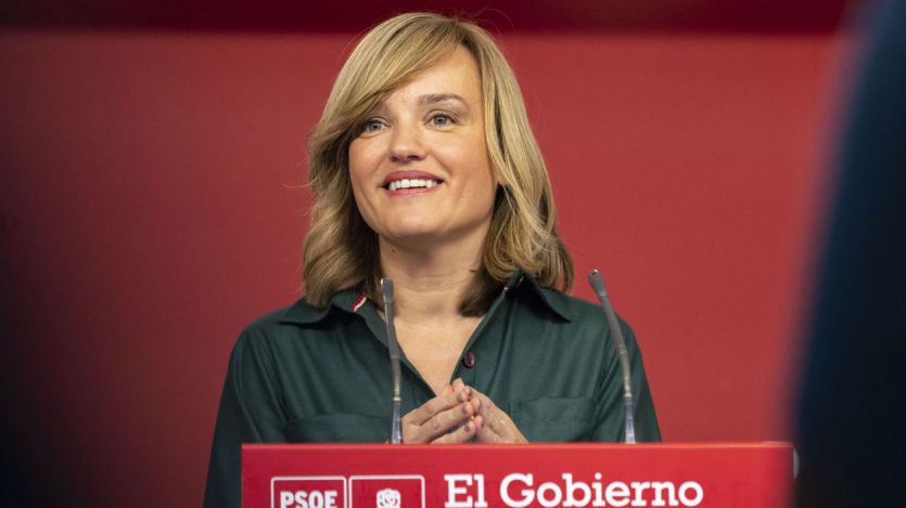 La portavoz del PSOE y ministra Pilar Alegría