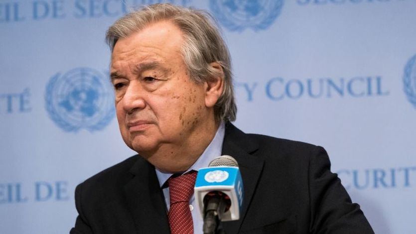 El Secretario General de la ONU, António Guterres