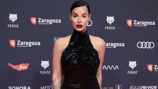 La actriz trans Jedet, en la gala de los premios Feroz
