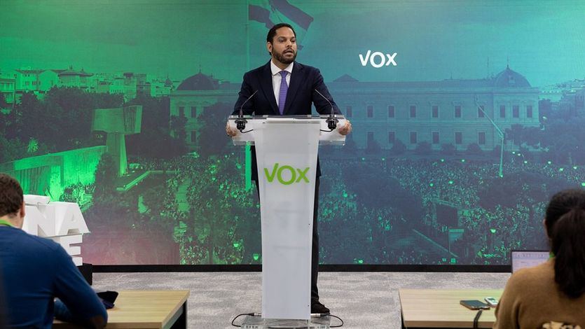 El secretario general de Vox, Ignacio Garriga