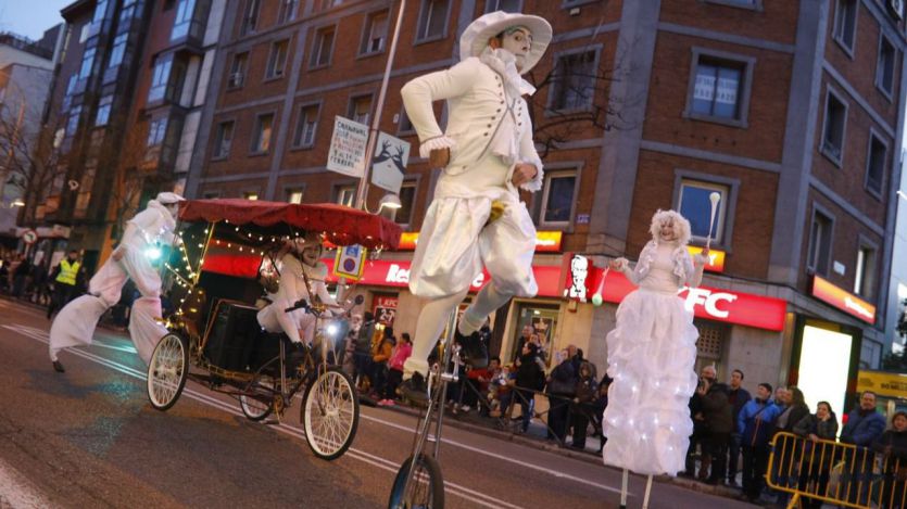 Desfile de carnaval en Madrid