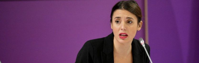 La ministra de Igualdad, Irene Montero