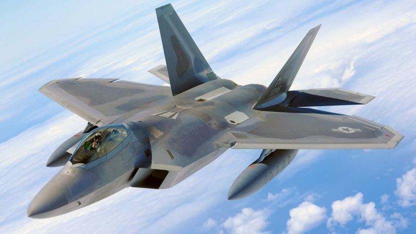 Caza F-22 del Ejército de EEUU