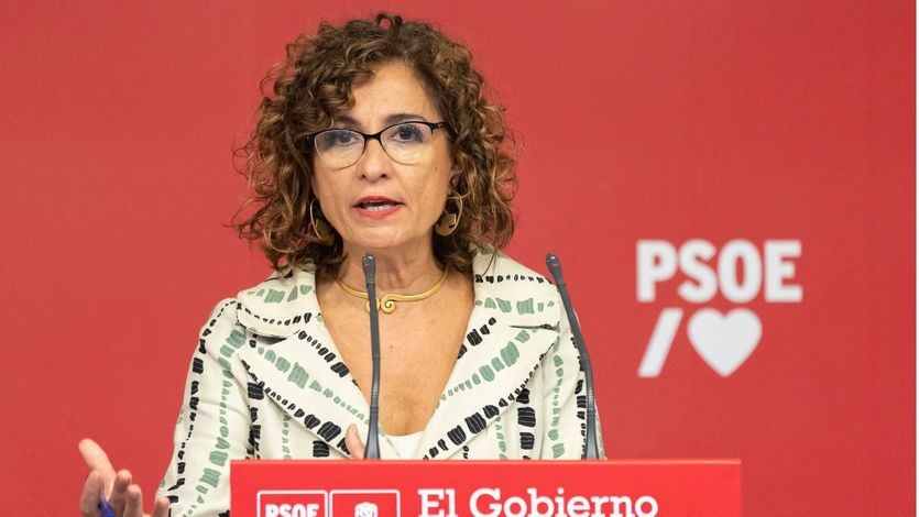 La vicesecretaria general del PSOE y ministra de Hacienda, María Jesús Montero