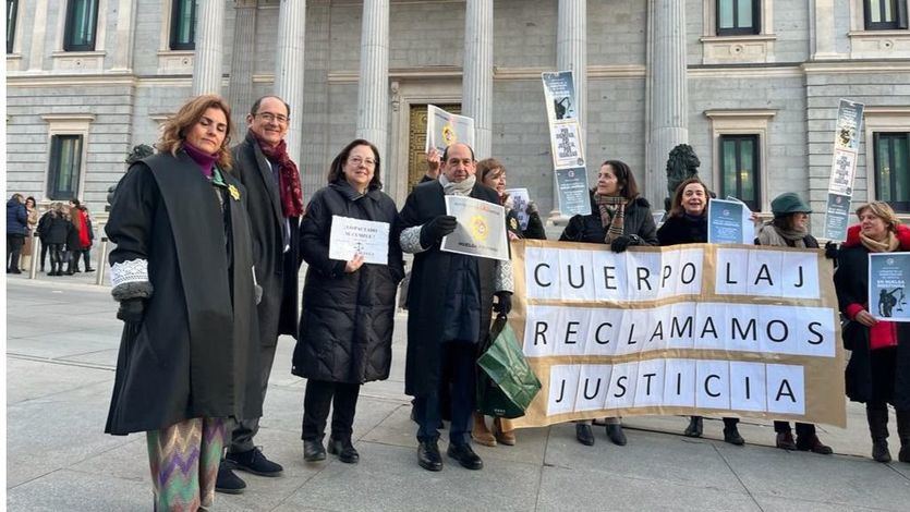 Huelga de los letrados de Justicia