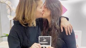 María Casado anuncia que será madre junto a Martina diRosso