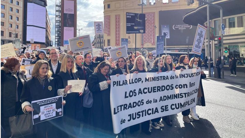 Los letrados de Justicia siguen en huelga tras no llegar a ningún acuerdo con el Gobierno