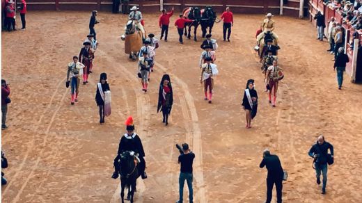 Carnaval del toro en Ciudad Rodrigo: Figuras de las talanqueras
