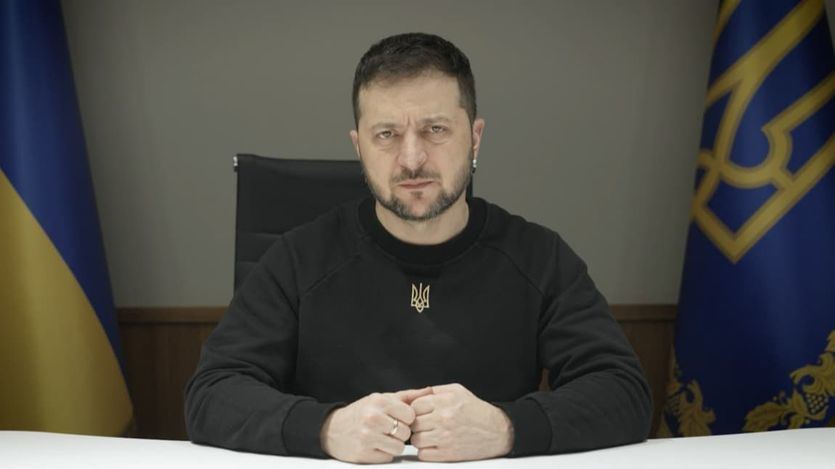 El presidente de Ucrania, Volodímir Zelensky