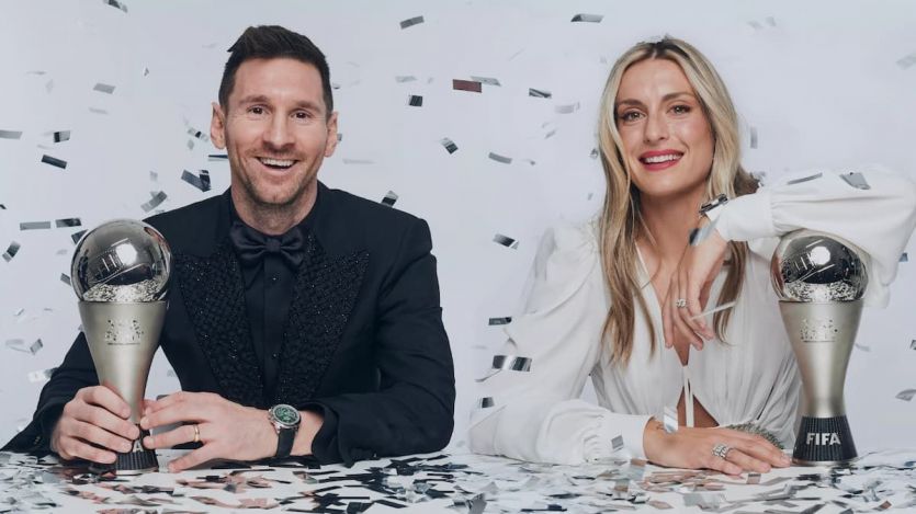 Alexia Putellas y Leo Messi ganan los premios The Best 2022