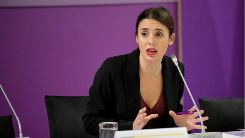 La ministra de Igualdad, Irene Montero