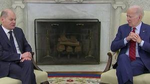Scholz visita a Biden en Washington para hablar sobre la Guerra de Ucrania y el papel de China