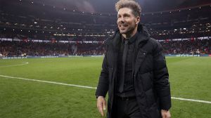 El Atlético conmemora el récord de Simeone, el entrenador que más encuentros ha dirigido en el club