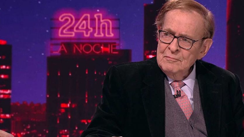 Ramón Tamames, en una entrevista en 'La Noche en 24 horas'