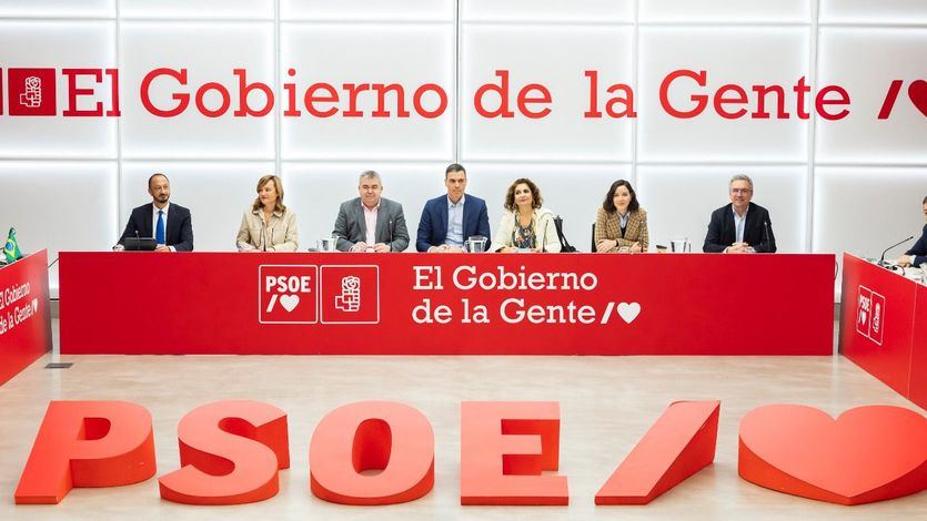 Foto de la Ejecutiva del PSOE 