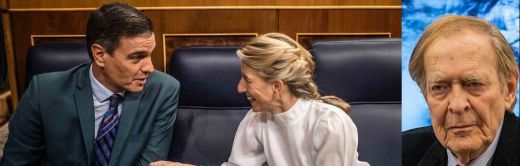 Todo listo para el 'show' de Vox y Tamames para reforzar a Sánchez y Díaz con su moción