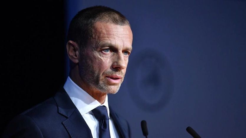 El presidente de la UEFA, Aleksander Ceferin