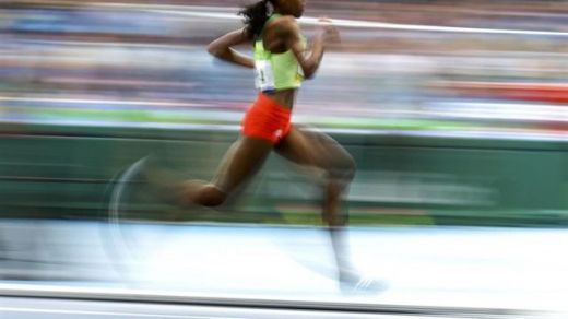 Atleta etíope Almaz Ayana, oro y récord del mundo en 10.000 metros