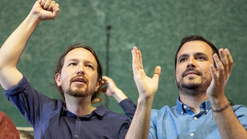 Pablo Iglesias y Alberto Garzón