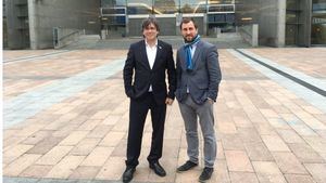 Puigdemont y Comín denuncian la "detención ilegal" de Ponsatí