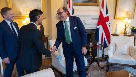 Galán se reúne con el primer ministro británico y ratifica su apuesta por la eólica marina en Reino Unido
