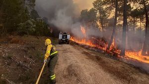 Asturias afronta varios incendios forestales simultáneos: todos serían fuegos provocados