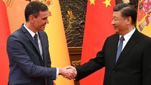 Sánchez se entrevista con Xi Jinping, apoya su proyecto de paz para Ucrania y firma varios acuerdos