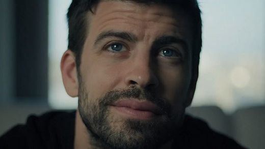 Gerard Piqué, anunciando su retirada