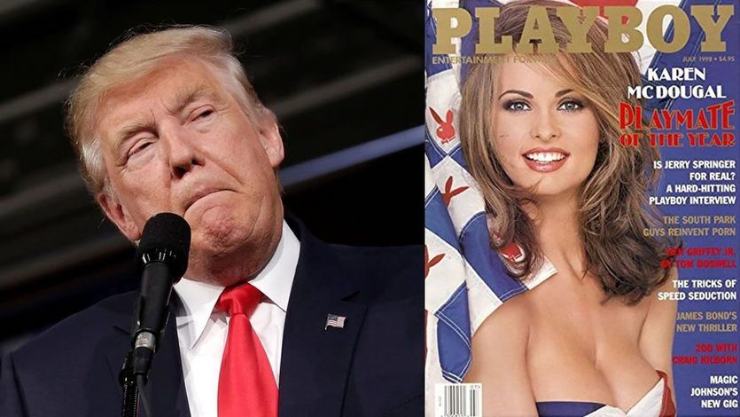 Donald Trump y Karen McDougal