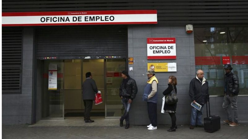 España se sitúa como el país de la OCDE con mayor tasa de desempleo