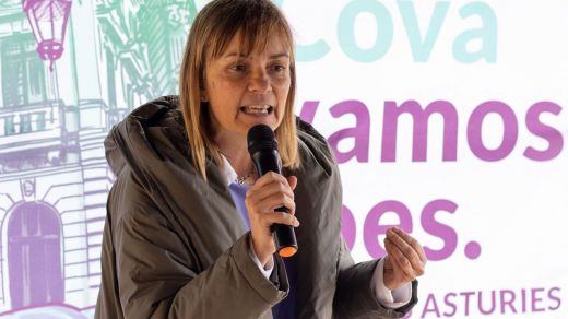 La candidata de Podemos Asturias y varios afines se encierran en la sede del partido en Gijón