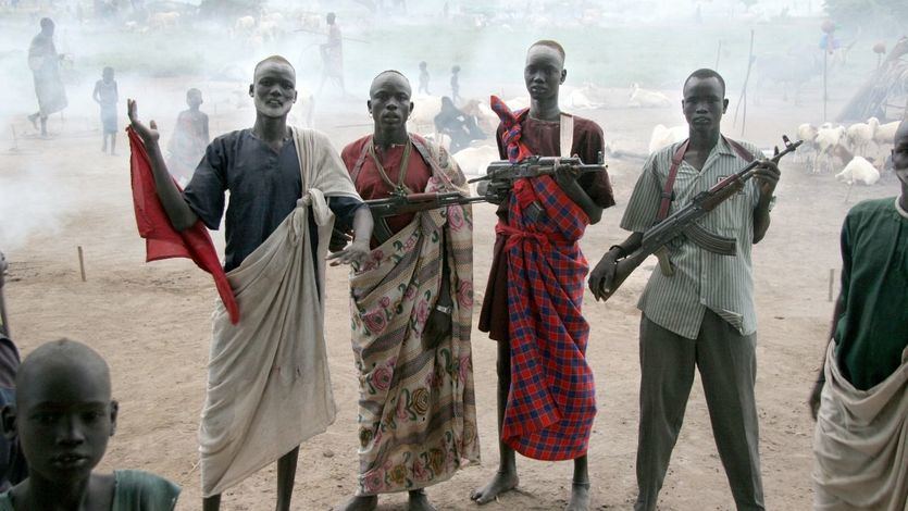 Paramilitares en Sudán