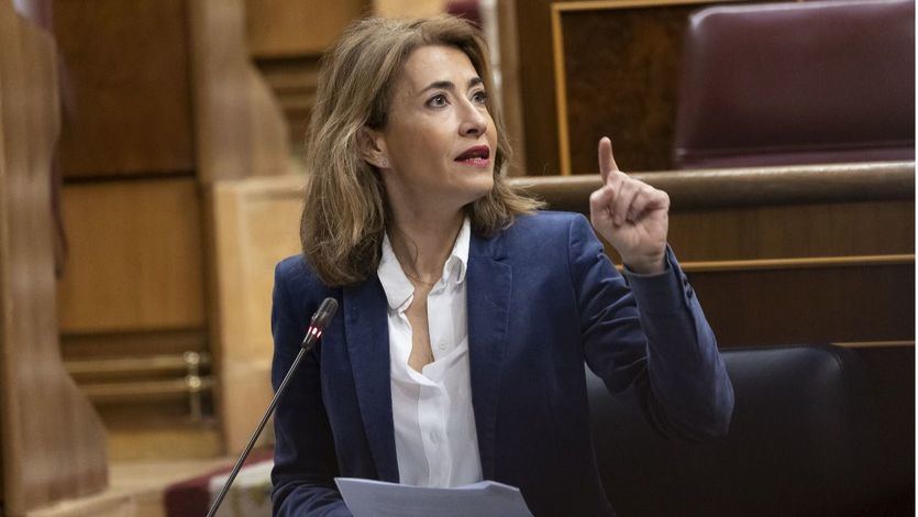 Raquel Sánchez, en el Congreso